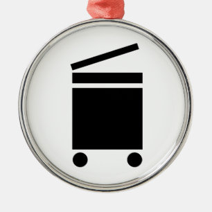 Ornamento De Metal Copiadora