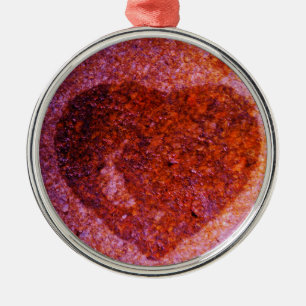 Ornamento De Metal coral rosa