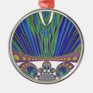 Ornamento De Metal Corantes design modernos do padrão decorativo afri