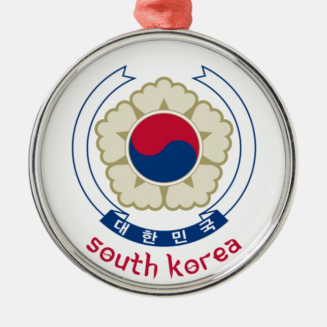 ORNAMENTO DE METAL COREIA DO SUL - (Frente)