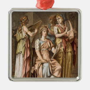 Ornamento De Metal Coro das mulheres israelitas, trajes para "Esther"