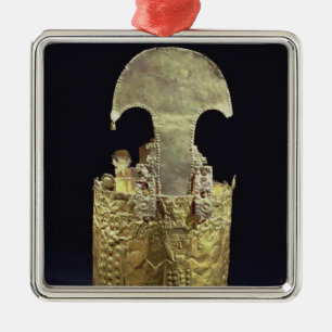 Ornamento De Metal Coroa, Chimu