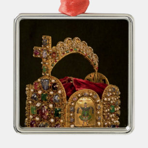 Ornamento De Metal Coroa imperial feita para a coroação de Otto