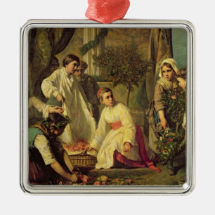 Ornamento De Metal Corpus Christi, 1855