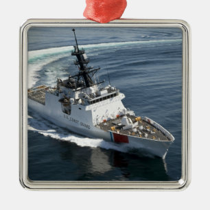 Ornamento De Metal Cortador Waesche 2 da guarda costeira dos E.U.