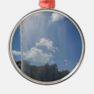 Ornamento De Metal cortina no lago