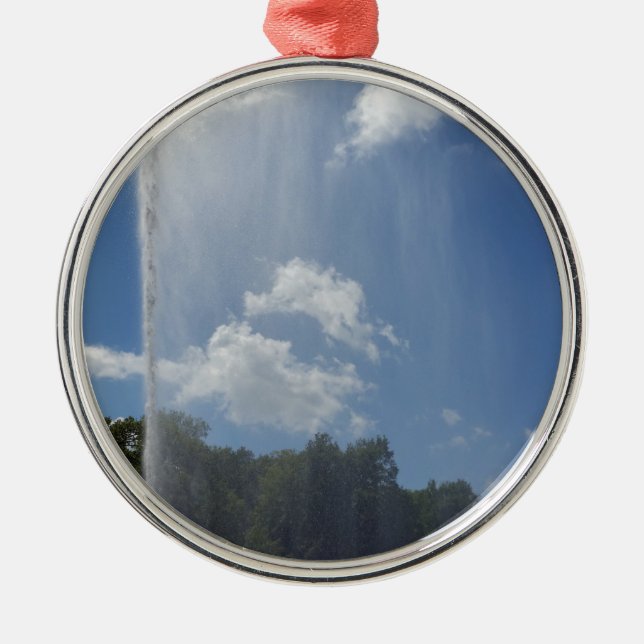 Ornamento De Metal cortina no lago (Frente)