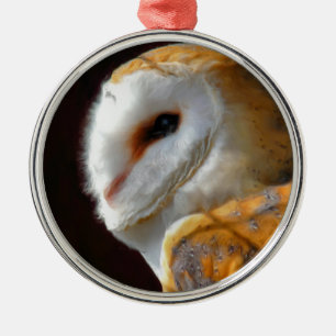 ORNAMENTO DE METAL CORUJAS