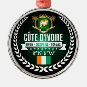 Ornamento De Metal Costa do Marfim