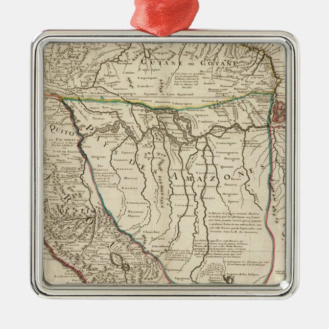 Ornamento De Metal Costa Rica, América do Sul (Frente)