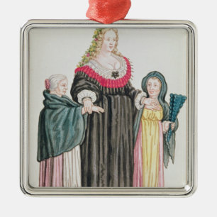 Ornamento De Metal Courtesan Venetian