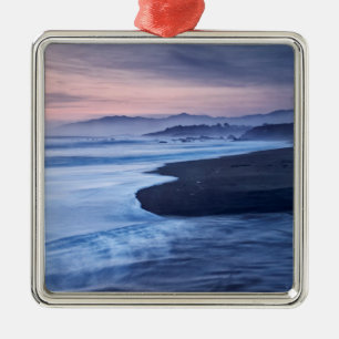 Ornamento De Metal Crepúsculo na Praia Moonstone