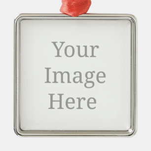 Ornamento De Metal Criar seu próprio personalizado