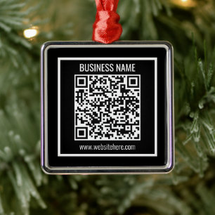 Ornamento De Metal Criar um código de QR moderno instantaneamente