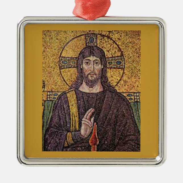 Ornamento De Metal Cristianismo (Frente)
