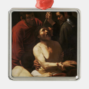 Ornamento De Metal Cristo coroado pelos espinhos, c.1602