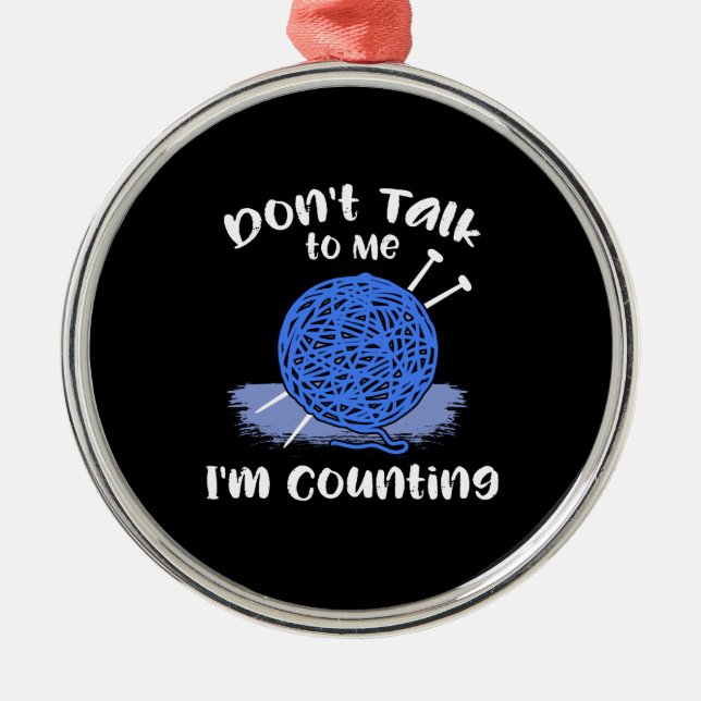 Ornamento De Metal Crocheting (Frente)