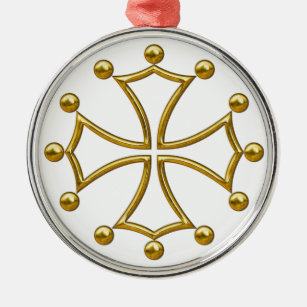 Ornamento De Metal cruz occitane