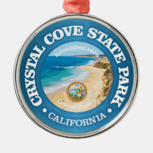 Ornamento De Metal Crystal Cove SP