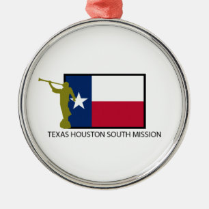 ORNAMENTO DE METAL CTR DA MISSÃO LDS DE TEXAS HOUSTON SUOTH