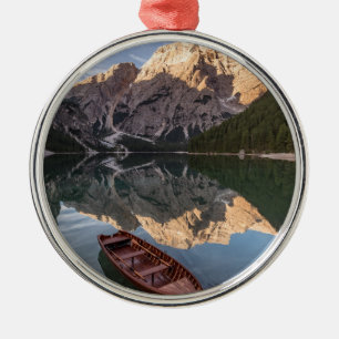 Ornamento De Metal Cumes da dolomite Pragser Wildsee Tirol,