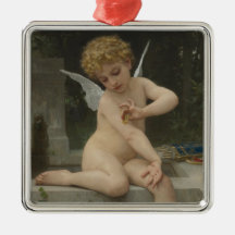 Cupido com borboleta (por Bouguereau)