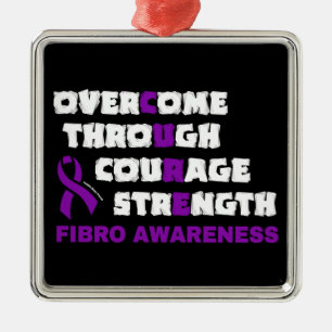 Ornamento De Metal CURE...Ornamento Fibro-Metal