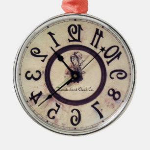 Ornamento De Metal Curious Clock 1