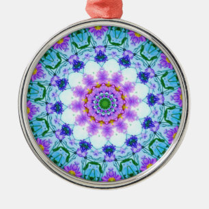 Ornamento De Metal Daisy Mandala