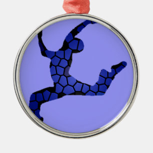 Ornamento De Metal Dancer Ornament