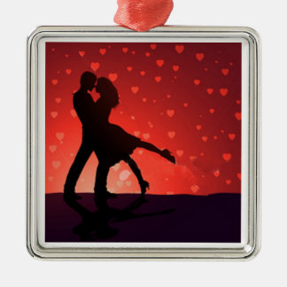 ORNAMENTO DE METAL DANCING CASAL ORNAMENT