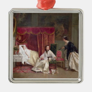 Ornamento De Metal Dando boas-vindas ao visitante, 1867 (óleo em