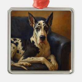 Ornamento De Metal Dane Grande