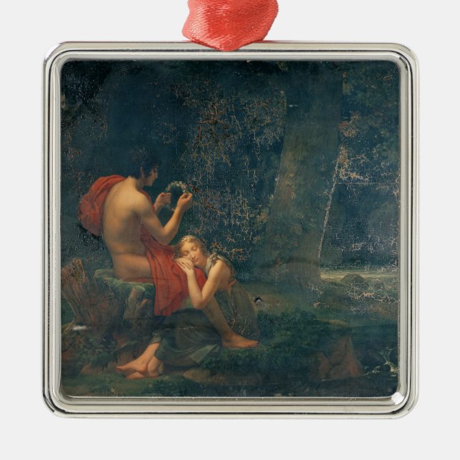 Ornamento De Metal Daphnis e Chloe, 1824-25 (Frente)