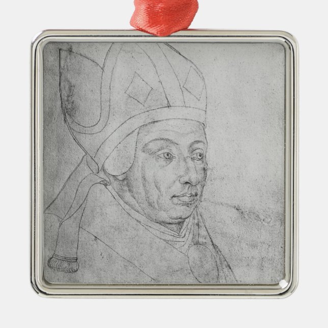 Ornamento De Metal David, bishop de Utrecht (Frente)