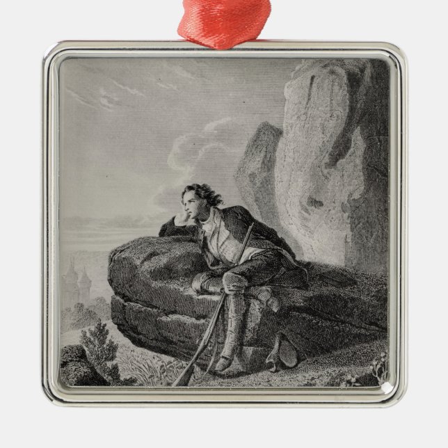 Ornamento De Metal Daydreams (Frente)