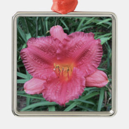 Ornamento De Metal DAYLILY "Little Gordo Dazzler"