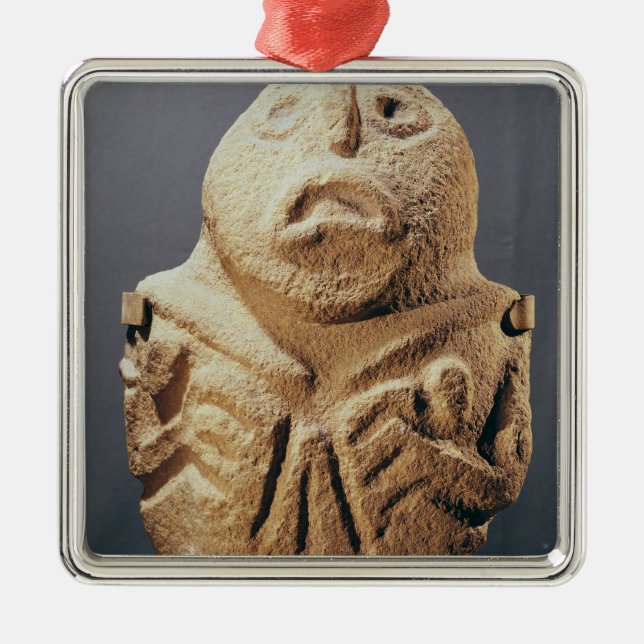 Ornamento De Metal de Lepenski Vir, Jugoslávia (Frente)