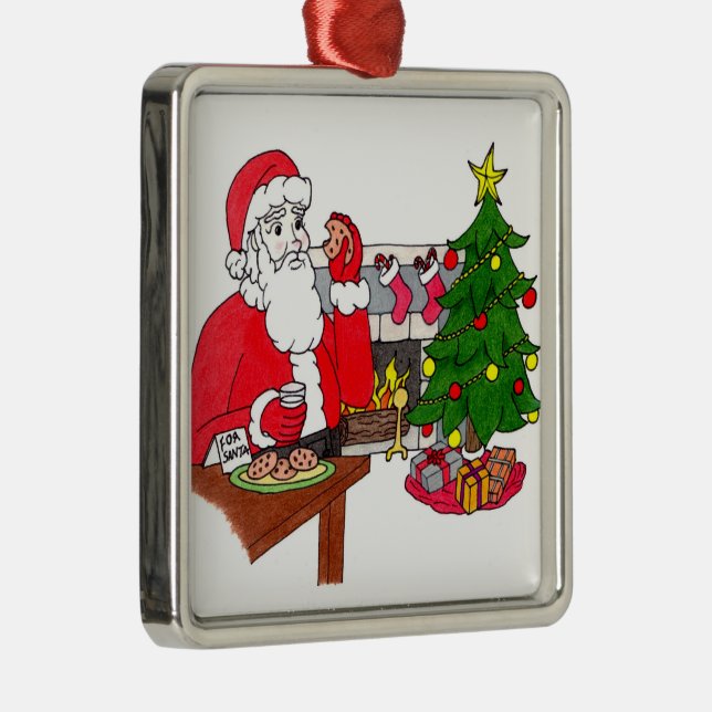 Ornamento de Metal de Natal Doce (Direito )