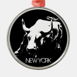 Ornamento De Metal Decoração do New York Ornament New York Souvenir