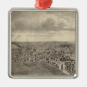 Ornamento De Metal Decorah, Winnesheik Co, Iowa