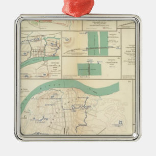 Ornamento De Metal Defesas Chattanooga