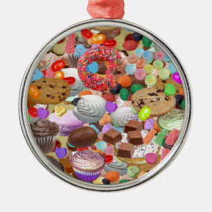 Ornamento De Metal Deleites doces