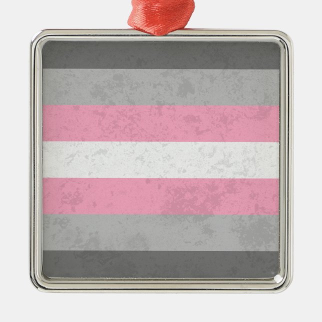 Ornamento De Metal Demigirl (Frente)