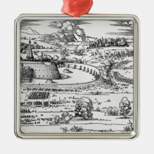 Ornamento De Metal Demonstração de medidas defensivas