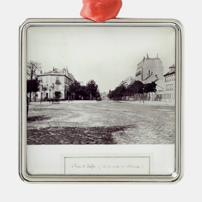 Ornamento De Metal d'Enfer da rua, da estrada a Orleans (Frente)