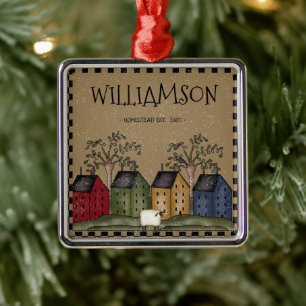 ORNAMENTO DE METAL DENOMINAÇÃO PRIMITIVA DA FAMÍLIA SALTBOX DA CASA R