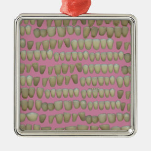 ORNAMENTO DE METAL DENTISTA DENTISTA ORTODÔNICA ROTTEN DENTISMO BOCA