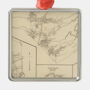 Ornamento De Metal Derry, Seabrook, Rye