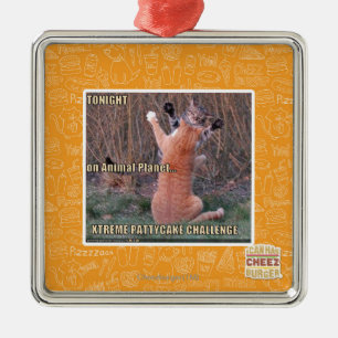 Ornamento De Metal Desafio de Xtreme PattyCake